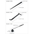 thumbnail image 2 of 3 in 1 Candle Accessory Set, Candle Wick Trimmer, Candle Wick Dipper, Candle Snuffer,Black, 2 of 7