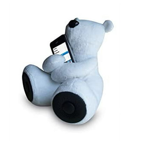 Sungale S-T1 Portable Teddy Speaker For iPod, iPhone, Smartphone, MP3, Media Player (White)