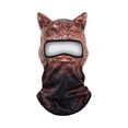 thumbnail image 1 of 3D Animal Pattern Winter Full Face For Riding And Skiing Warm Outdoor For Cycling And Driving, 1 of 5