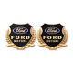 thumbnail image 1 of 2 Piezas Pegatinas De metal VIP Para Coche Decoración De Tridimensional Personalidad Creativa Escudo Creativo Logotipo Del, 1 of 4