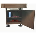 thumbnail image 3 of Hathaway Challenger Shuffleboard Table with Walnut Finish, Hardwood Playfield, Storage Cabinets, 3 of 15