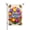 Color 3, variant on Amhnf Stained Glass Cross Design Linen Garden Flag For Home Outdoor Garden Yard Decor 12x18 inch