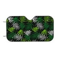 thumbnail image 6 of Lsque Tropical Leaves1 Car Windshield Sun Shade | Accordion Folding Style Auto Shade for Car Truck SUV Van | Blocks UV Rays Sun Visor Protector | Small, 6 of 7