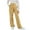 Khaki, variant on Girls Flare Wide Leg Sweatpants High Waisted Elastic Waist Bell Bottom Trousers with Pocket Casual Yoga Pants School Uniform Pants