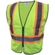 thumbnail image 1 of Chaleco GE de malla de seguridad de alta visibilidad con cremallera reflectante XL, 1 of 2