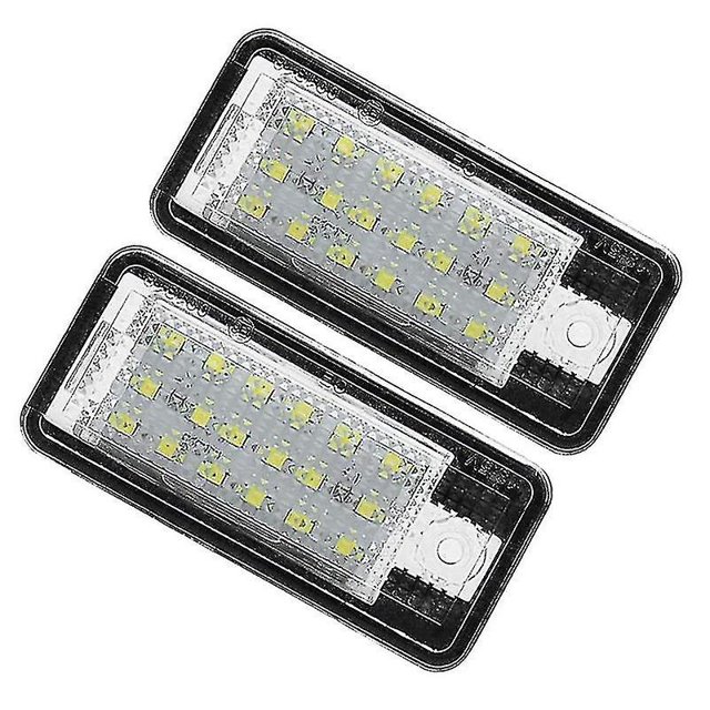 Luz LED YONGSHENG para Placa de Matrícula de Coche A3 S3 8p A4 B6 B7 A5 A6 4f Q7 A8 S8 C6 TA