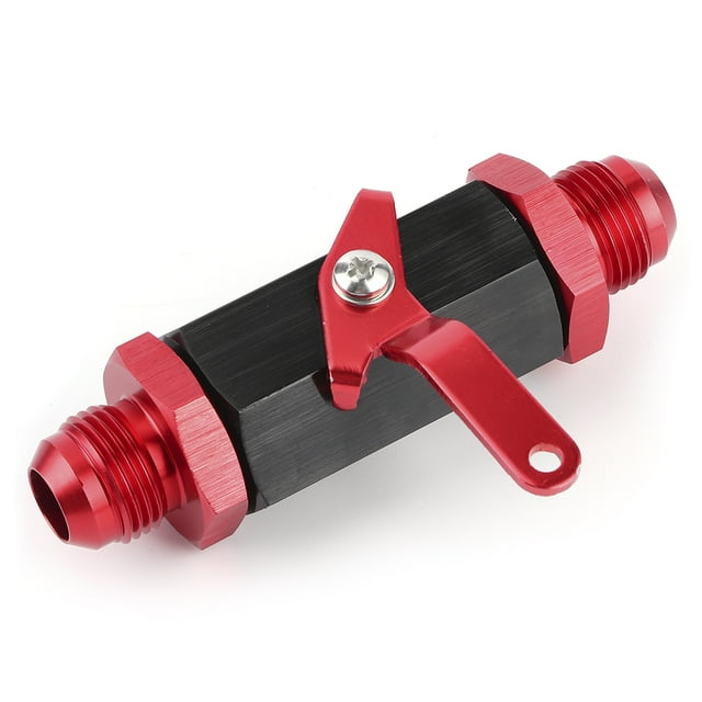 Cut Off Valve Shut Off Valve Fuel Check Valve Y974 -10AN Shut Off Check Valve Aluminum Alloy Car Refitting For AN10 Fuel Pipe