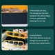 thumbnail image 2 of Billuyoard Juego de sazonadores de cocina con tapa y cuchara para un fácil almacenamiento, caja de condimentos multifuncional, una lata Cocina y Comedor Rosa, 2 of 6