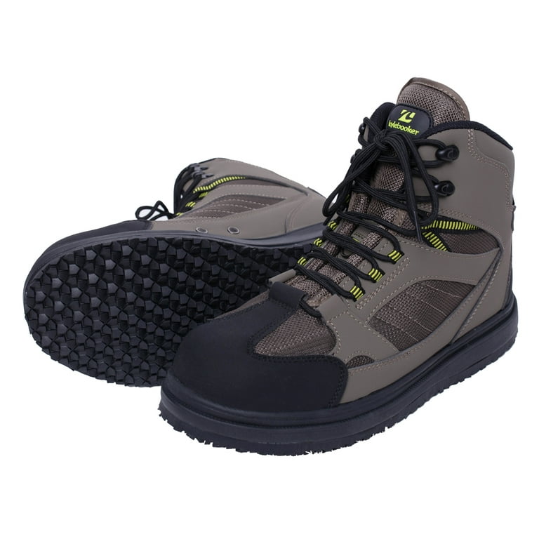 Fly Fishing Shoes & Waders 5 Layers Felt Sole With Nails Aqua