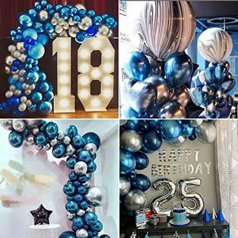 MAGJUCHE Blue It's My 12nd Birthday sash, Boy or Girl 12 Years Birthday  Gifts Party Supplies, Royal Blue Party Decorations