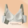 thumbnail image 3 of iHPH7 Women's Sports Bras Seamless Jelly Bras Wirefree Padded Push Up Adjustable Straps Workout Yoga Gym Activewear Athletic Apparel Mint Green 4XL, 3 of 8