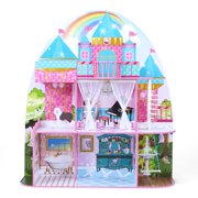 Olivia's Little World Princess Castle Wooden Dollhouse