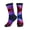 3 Black, variant on Athletic Socks Galaxy Print Sport Running Calf Socks Crew Socks for Men Women