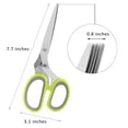 thumbnail image 3 of AMLESO Kitchen Shallot Scissors 5 Layers Hreb Cutter Green Onion Herb Cutlery, Mincer,, 3 of 8