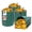 Green-40&72 Gallons, variant on 2 Pack 50 Gallon Dustpan-type Garden Bag For Yard Waste | Reusable Heavy Duty Standable With Handles Collecting Leaves Grclippings Outdoor Debris