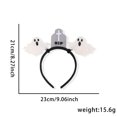 thumbnail image 3 of Scary Decoration Halloween Decoration Adult Children Rose Headdress Horror Decorations Haunted Festival Decorations Adult Children Rosette Skull Headdresses,,1 PCS B, 3 of 6