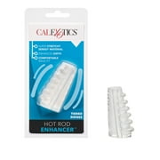 CalExotics Hot Rod Enhancer Male Stroker Tiered Ridges Senso Material Tight Fit - Clear