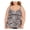 Tan/Beige, variant on Swim Solutions Womens Printed Tierd Tankini Swim Top