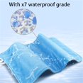 thumbnail image 4 of EIGTHTAIL USB Heating Pad Electric Blanket Made Of Crystal Velvet Portable Winter Multiple Application Scenarios Heat Blanket 20x12 Inch Machine Washable  Gray, 4 of 6