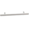 thumbnail image 4 of Bar Cabinet Pull, 128 Millimeters, 188mm Overall Length, Satin Stainless Steel by Stone Harbor Hardware, 4 of 4