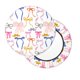 thumbnail image 2 of Balery bow ribbons Fundas de asiento para taburete de bar redondo de tela de terciopelo ajustables que protegen de arañazos y manchas para sillas de 14 a 17 pulgadas.-12 inch, 2 of 7