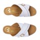 thumbnail image 4 of Sandalias para Mujer Jema 1158 blanco 23.5, 4 of 4