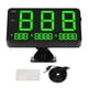thumbnail image 1 of Pantalla HUD Universal NikouMX 4,5 pulgadas negra para coche 2 alarmas Fuente de alimentación USB, 1 of 8