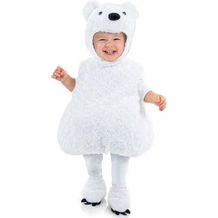 Polar Bear Toddler Halloween Costume, Size 3T-4T