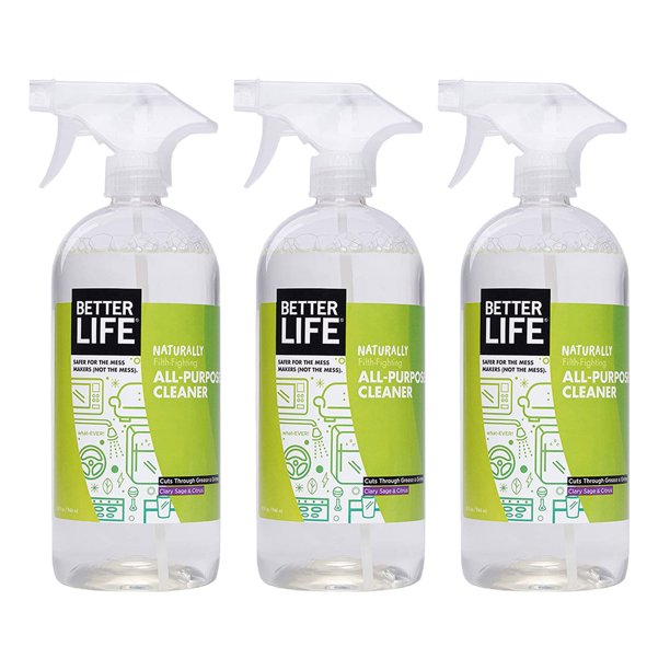 Better Life Naturally Filth Fighting Cleaner, Clary Sage & Citrus (3