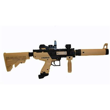 A5 Egrip Paintball Gun - Tippmann Cronus Paintball Gun with Electronic Quick Aim Red Dot Sight