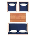 thumbnail image 6 of Safavieh Montez 4 Piece Outdoor Set with Accent Pillows, 6 of 12