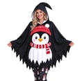 thumbnail image 3 of FUZHIQ Men Women Poncho Cloak for Adult Christmas Party Outfits, 3 of 5