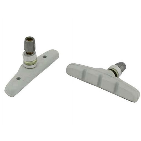 Alta Bike Brake Pads W/Nut, 70mm, (White)
