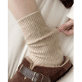 thumbnail image 4 of 5 Pairs Winter Warm Long Socks for Women, Plush Scrunch Slouch Socks for Boots, 4 of 5