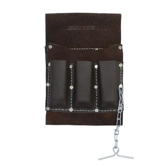 Surtek Tool Pouch 8 Pockets Leather