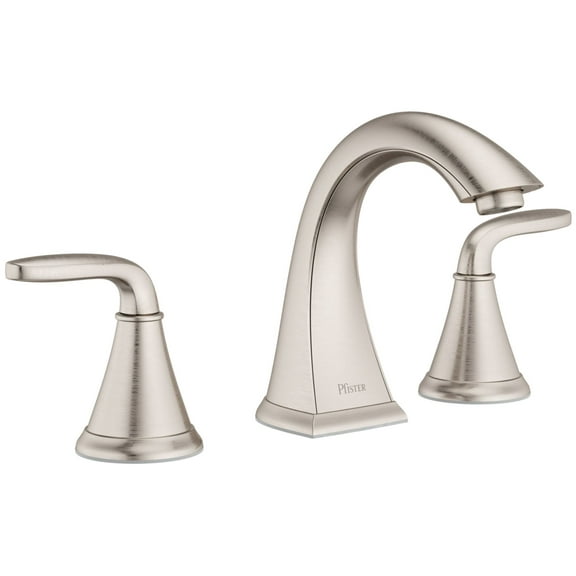 Pfister Lg49-Wf0 Winfield 1.2 GPM Widespread Bathroom Faucet - Nickel