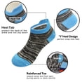 thumbnail image 3 of Kids Socks Boys Girls Ankle Striped Athletic Low Cut Socks 12 Pairs 1-14 Years, 3 of 7