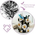 thumbnail image 4 of Daisy Pen Holder Stand Cup Pencil Holder Organizer Makeup Brush Holders for Home Office Desk, 4 of 6