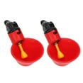 thumbnail image 3 of Automatic Chicken Waterer Cups Safe Poultry Water Feeder Kit for Chicken Bird Quail Drinker, 3 of 9