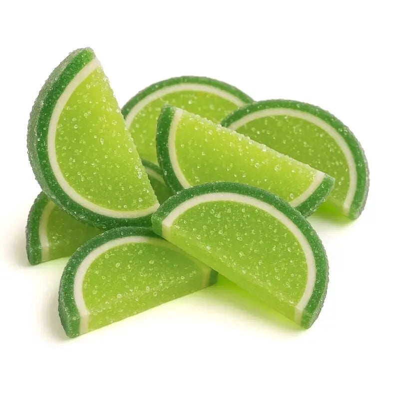 NY SPICE SHOP Sour Apple Jelly Fruit Slices - 3 Pound - Jelly Fruit Slices - Jelly Slices Candy