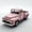 Pink, variant on Red Truck,Red Truck Decor,1/32 Car Model Inertial Vehicle Model Gifts For Car Enthusiasts Door Can Open,Vintage Red Truck Decor - Handcrafted Metal Rustic Truck with Tree(Pink)