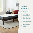 thumbnail image 3 of Lucid Bounder 7" Innerspring Mattress with Quilted Fabric Cover, Full, 3 of 12