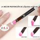 thumbnail image 2 of Pinceles De Uñas Acrílico 81014 Y 3d 3 Pzs, Color Negro con Blanco, 2 of 5