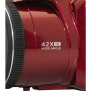 Kodak PIXPRO AZ425 20.7 Megapixel Bridge Camera, Red
