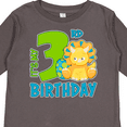 thumbnail image 4 of Inktastic Its My 3rd Birthday with Dinosaur Boys or Girls Long Sleeve Toddler T-Shirt, 4 of 5