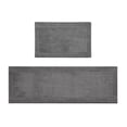 thumbnail image 3 of taoruifang Reversible Bath Rug Charcoal 21x34" 100% Cotton Tufted 3000 GSM Bath Rug, 3 of 6
