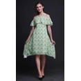thumbnail image 2 of Bimba Robe Tunique à Épaules Dénudées pour Femmes à Imprimé Papillon, Col Rond, Coupe Droite, Fête - XX-Grand, 2 of 6