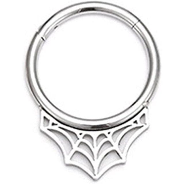 Anillos de Tela de Araña JAMW para la Nariz 2 uds Piercing de Cuerpo