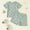 f6-0317-Green, variant on Toddler Girl Clothes Summer Kids Girl Clothes Heart Print Short Sleeve Top and Shorts Cute Girl Summer Outfits Short Set