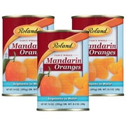 (3 pack) (3 Pack) Roland Fancy Whole Mandarin Oranges, 14 oz